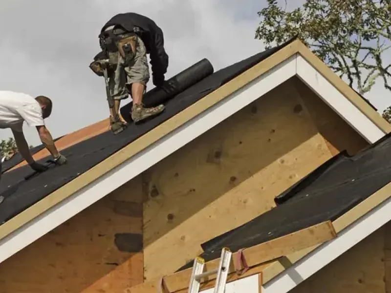 Home addition framing